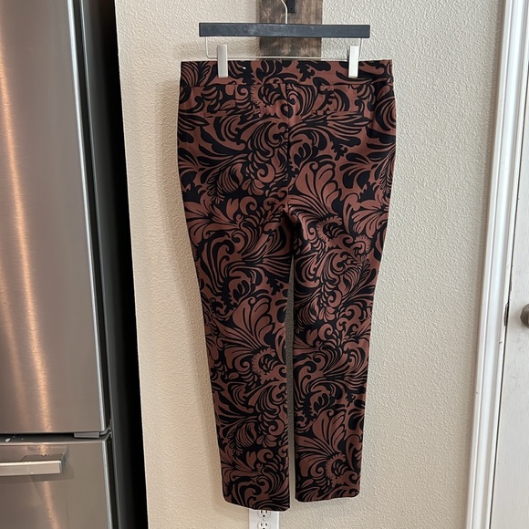Chico’s Brigitte Scroll Print Ankle Pants - Picture 7 of 14